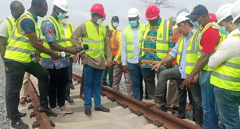 W/R: Illegal miners takeover new Kojokrom-Manso railway lines