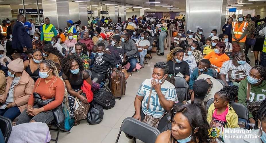 Second Batch of Ghanaians Airlifted Home as Joyful Evacuation Continues