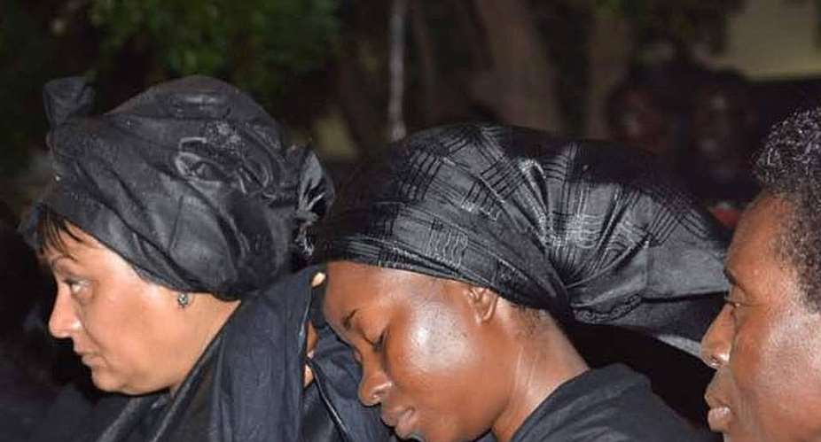 Mahamas widow Barbara barely talks – Father-in-law