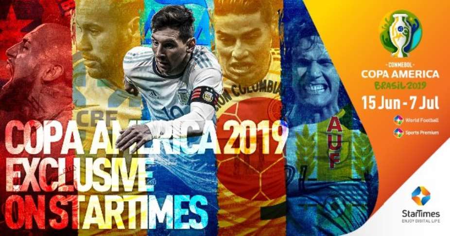 StarTimes Secures Exclusive Media Rights For Copa Amrica Brazil 2019