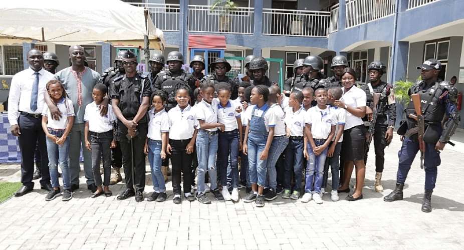 Ghana Police, Bambini Show On Safety And Security Workshop For Pupils