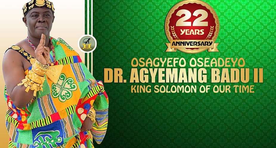 Dynamic Youth eulogises Dormaahene on his 22nd year anniversary