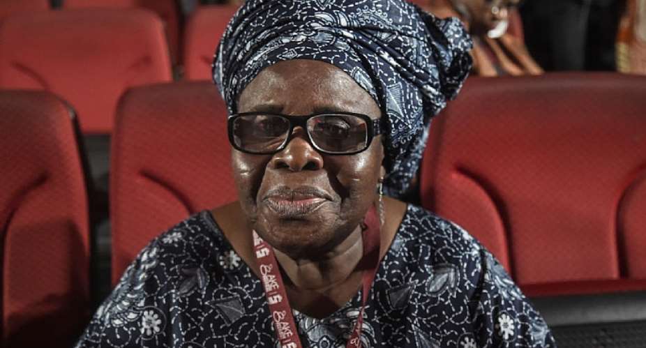 Ama Ata Aidoo passed away at the age of 81. - Source: Pius Utomi Ekpei/AFP via Getty Images