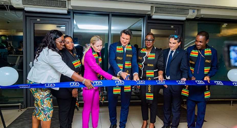 ITA Airways inaugurates first direct flight from Rome to Accra