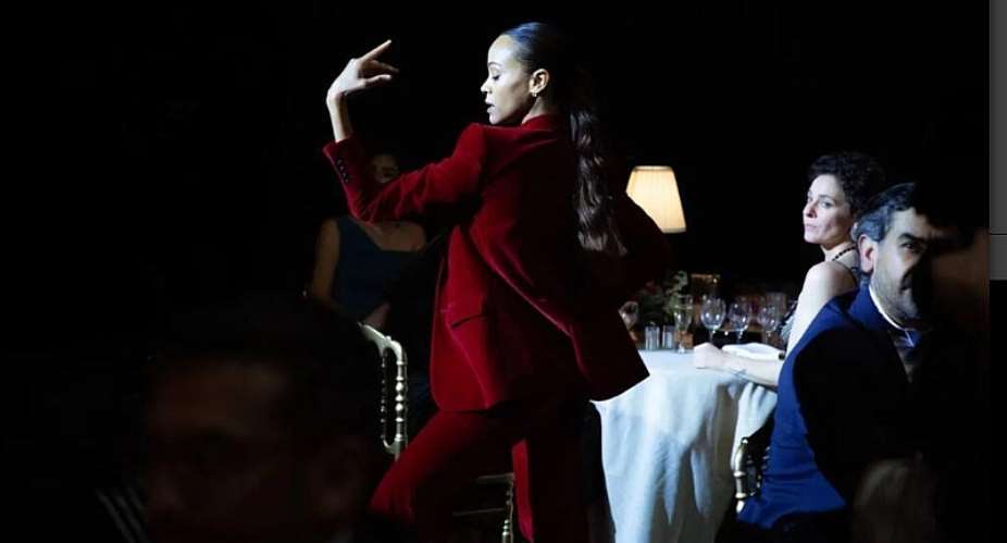Zoe Saldana plays a lawyer in Emilia Perez by Jacques Audiard, a musical melodrama that won the Oscar for Best Song. -  Shanna Besson