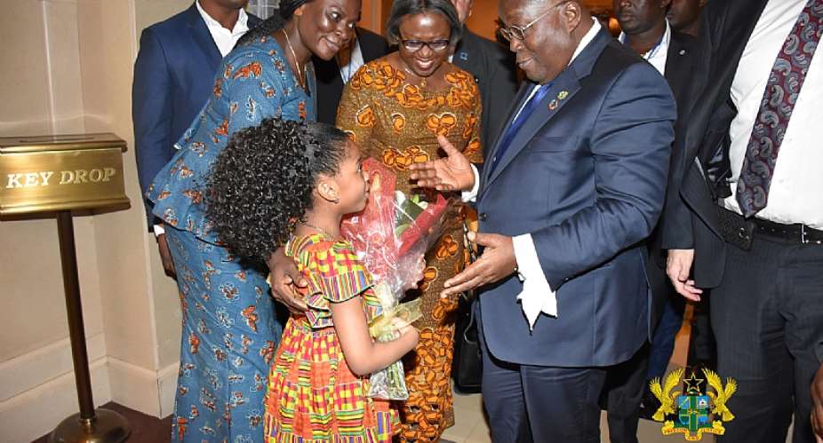 President Akufo Addo In New York For Oceans Conference