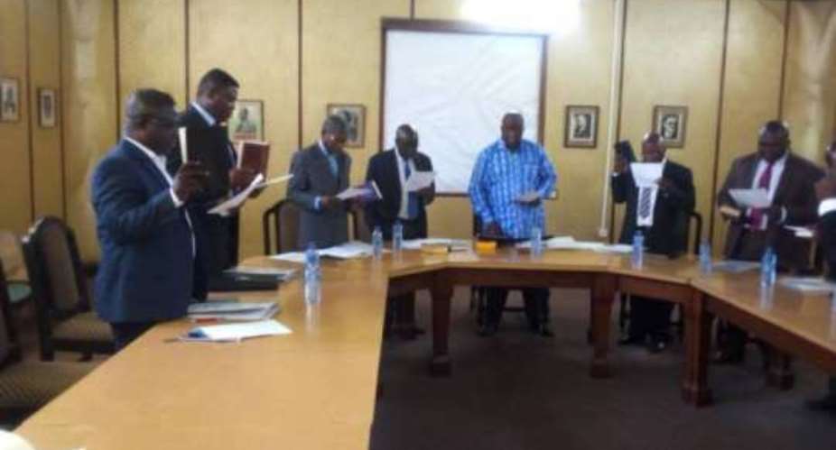 Ghana Railway inaugurates nine member tender committee