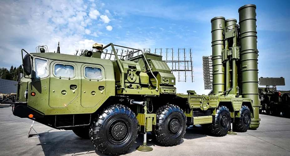 The Russian missile defense system S-400