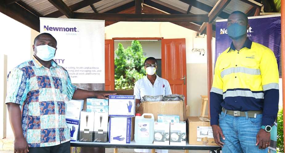 COVID-19 Fight: Newmont Ghana Supports Health Facilities In Eastern Region