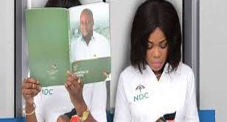 The erstwhile NDC administration fixed Ghana through a symbolic Green Book!