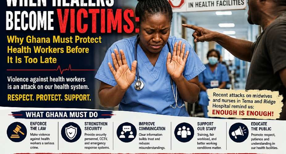 When Healers Become Victims: Why Ghana Must Protect Health Workers Before It Is Too Late