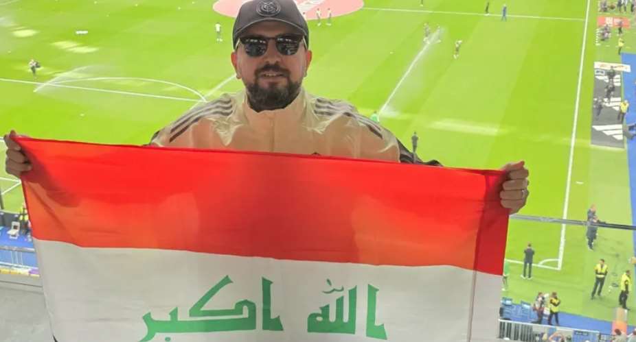 Abdulla AdnanIraqi fan Abdulla Adnan has been unable to get a visa to travel to the US to see his country play
