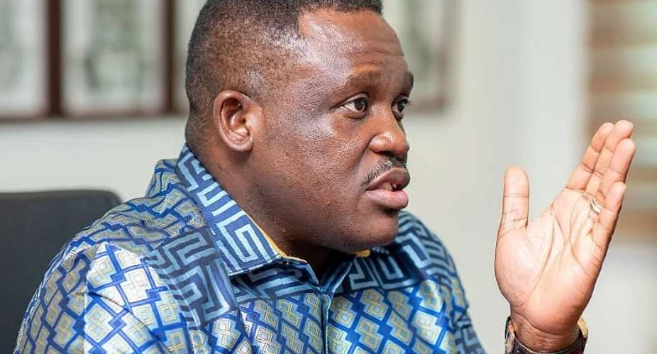 Minister for Communications, Digital Technology and Innovation, Mr. Samuel Nartey George
