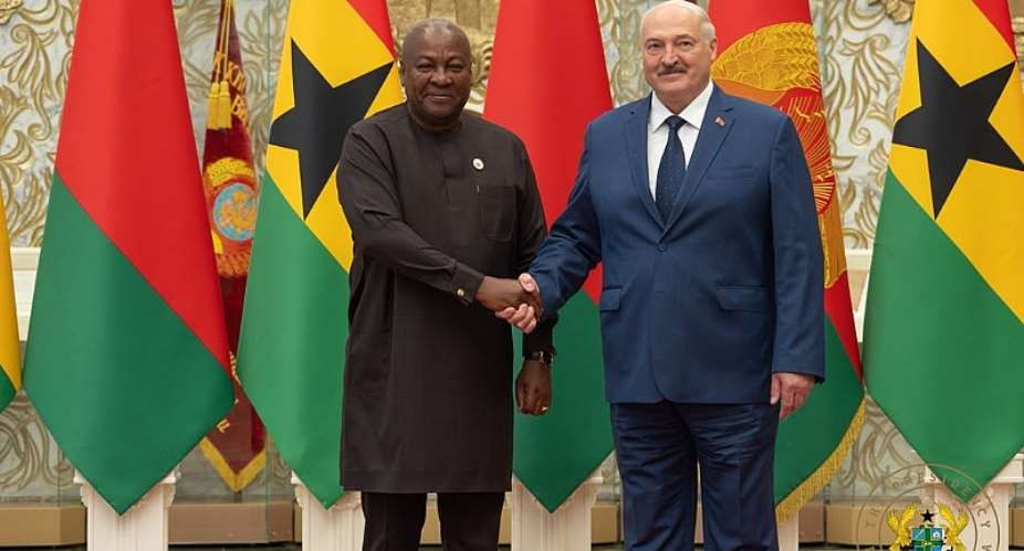 Mahama Pushes Ghana–Belarus AgroTech Partnership To Modernise Agriculture