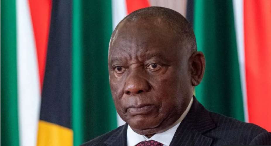 South African President Cyril Ramaphosa