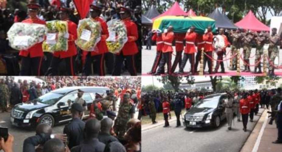 Ghanaians mourn Major Mahama