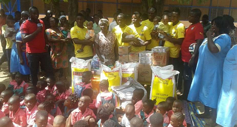 Black Stars to donate to the Kumasi Children Home orphanage today
