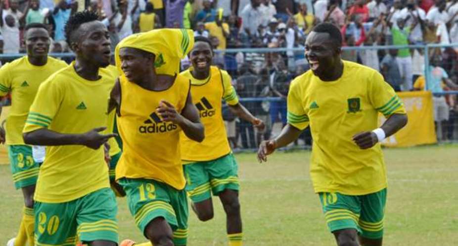 Match Report: Ebusua Dwarfs 1-0 Bechem United- Crabs swerves the Hunters in a cagey battle