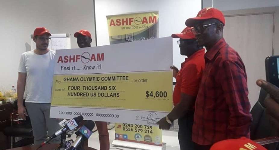Ashfoam Revitalizes Pledge To Support Ghana Sports