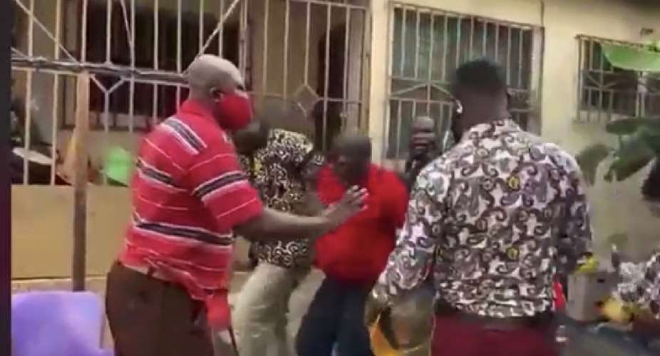 Breaking News: National Security Storm Prophet Owusu Agyeis House, Drag And Arrested Him During An Interview Watch