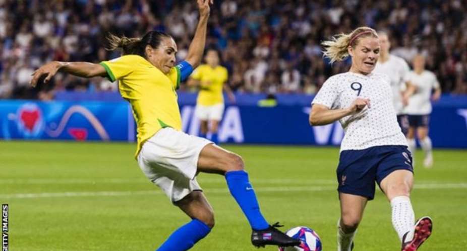 Brazilian star Marta is a six-time Fifa Player of the Year