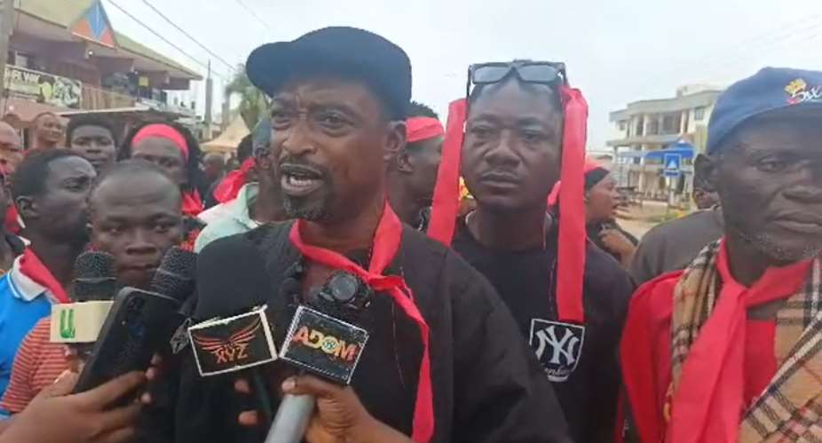 Tension in Birim North as angry NDC youth attempt to disrupt cooperative mining scheme launch