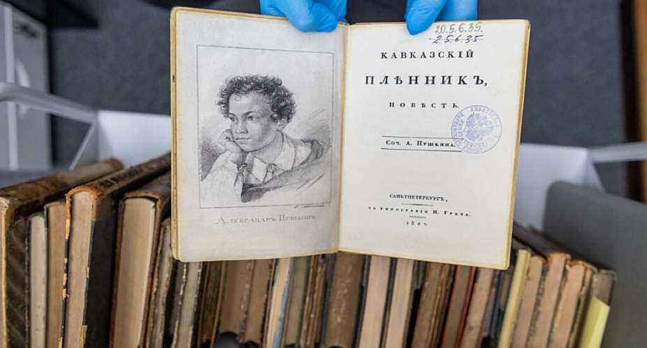 A mysterious spate of thefts of Russian literary works has struck libraries across Europe. -  Wojtek Radwanski, AFP
