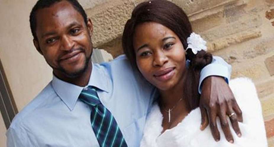 Emmanuel Chidi Namdi and his fiancee Chinyeri