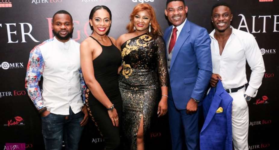 Official Photos From Alter Ego Movie Premiere - Lagos Nigeria