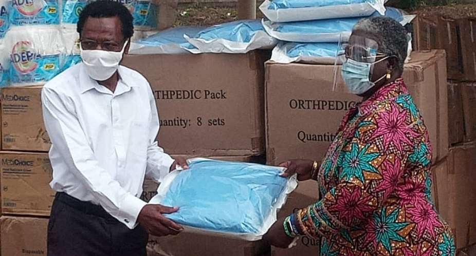 National COVID-19 TrustFund Supports TTH, 5 Others With PPEs, Medical Supplies