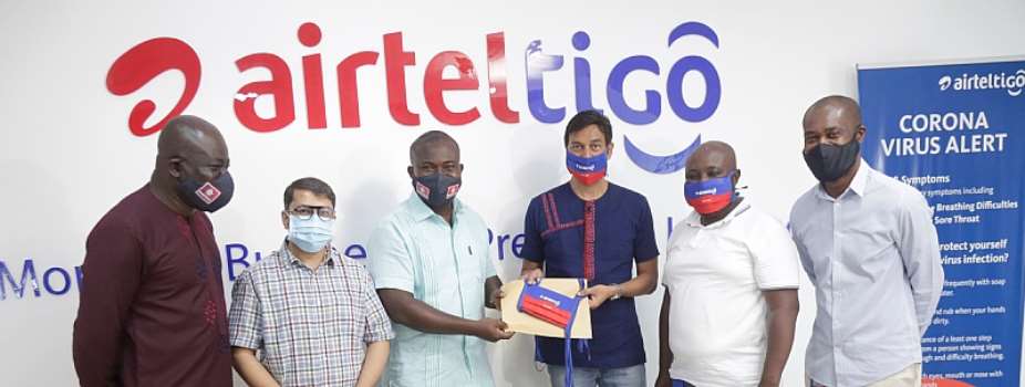 COVID-19: AirtelTigo Mask4All Campaign Offers 5,000 Face Masks For The Poor
