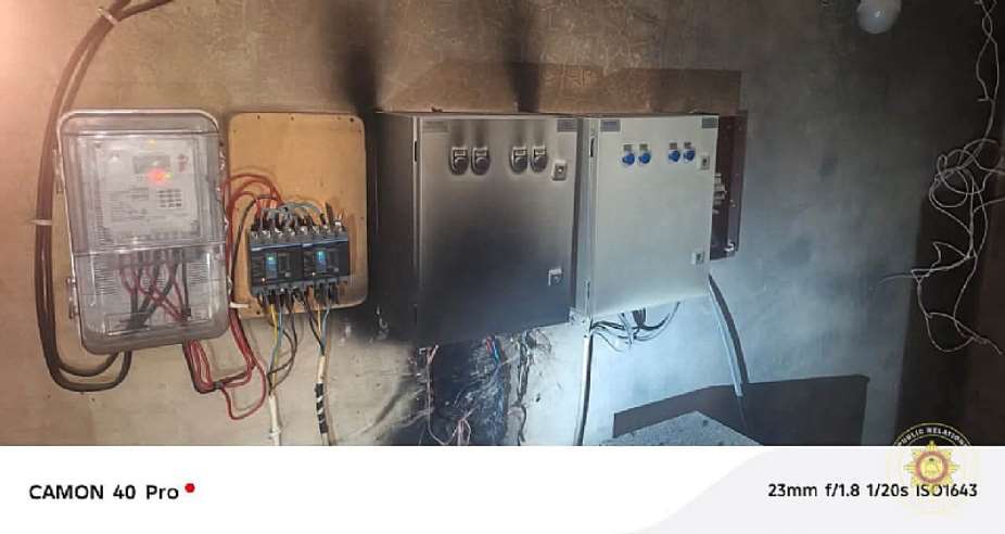 Central Region: GNFS contains domestic fire in four-bedroom apartment at Apam