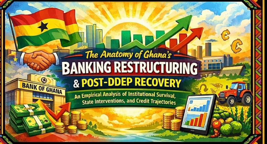 The Anatomy of Ghana’s Banking Restructuring and Post-DDEP Recovery: An Empirical Analysis of Institutional Survival, State Interventions, and Credit Trajectories