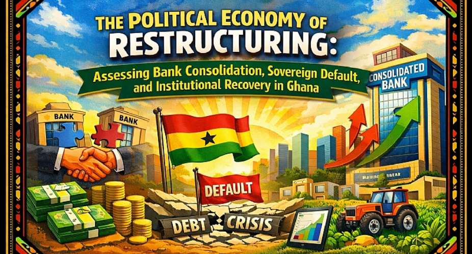 The Political Economy of Restructuring: Assessing Bank Consolidation, Sovereign Default, and Institutional Recovery in Ghana