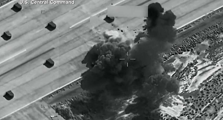 Capture dcran provenant dune vido partage par le Commandement central militaire amricain (Centcom) sur les rThis screen grab taken from video footage shared by the US Military Central Command on social media platform X on July 9, 2026. -  US Military Central Command, AFP