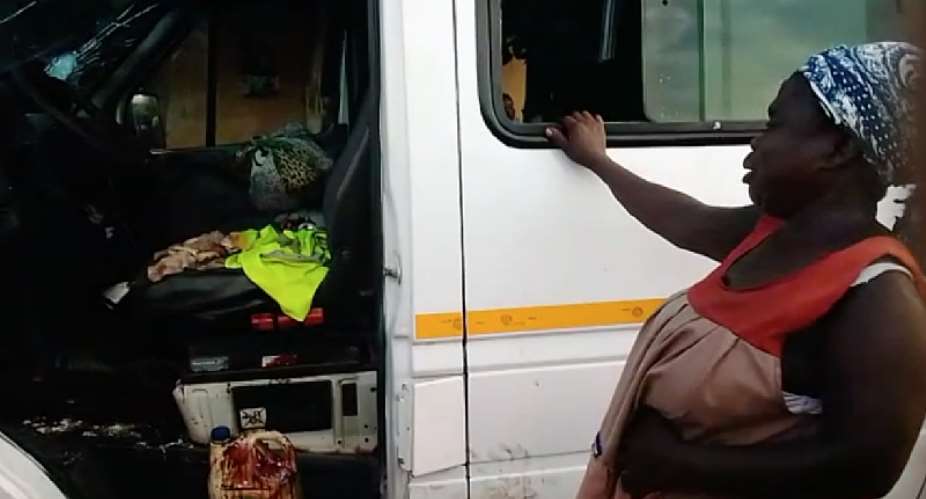 Bono East: Robbers kill Trotro driver on Yeji Prang road
