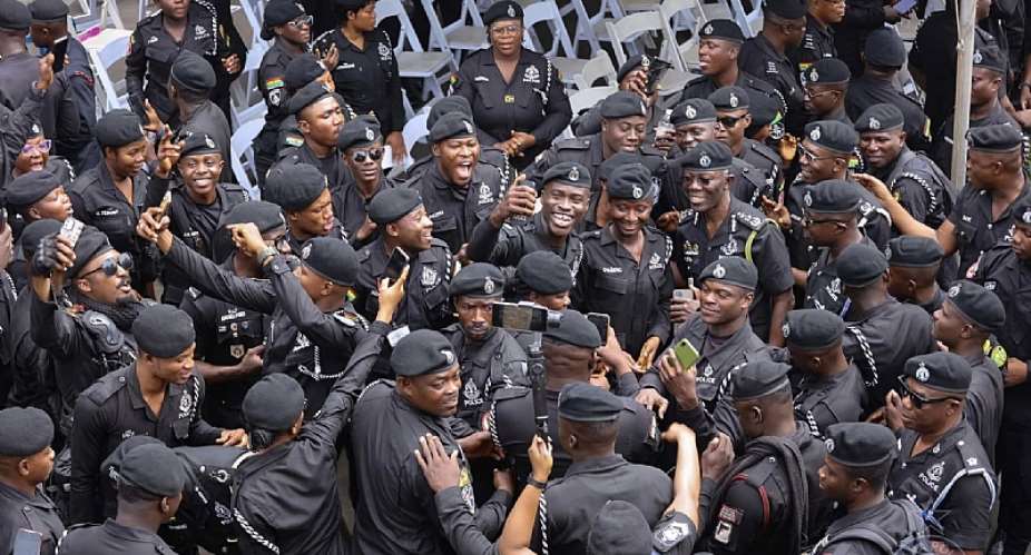 The Worst Job in Ghana Today: Police Officer