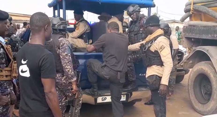 Ablekuma North rerun: Fake security officers arrested near Awoshie DVLA polling station