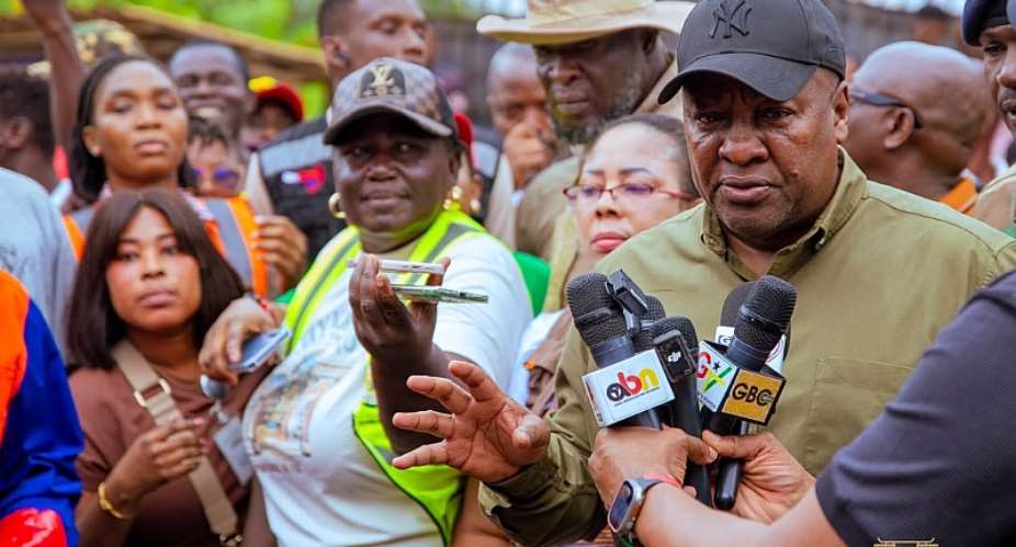 Mahama Orders Immediate Opening of Long-Abandoned Transfer Stations to Stop Waste Returning to Drains