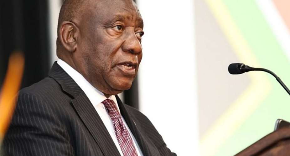 France hosts S.Africa leader for talks, war remembrance