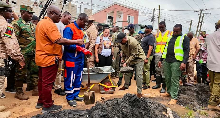Ghana flooding: And the show must go on