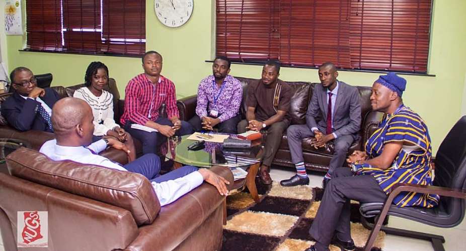 National Union Of Ghana Students NUGS  Meets Minority Leader Of The 7th Parliament Of The 4th Republic Of Ghana