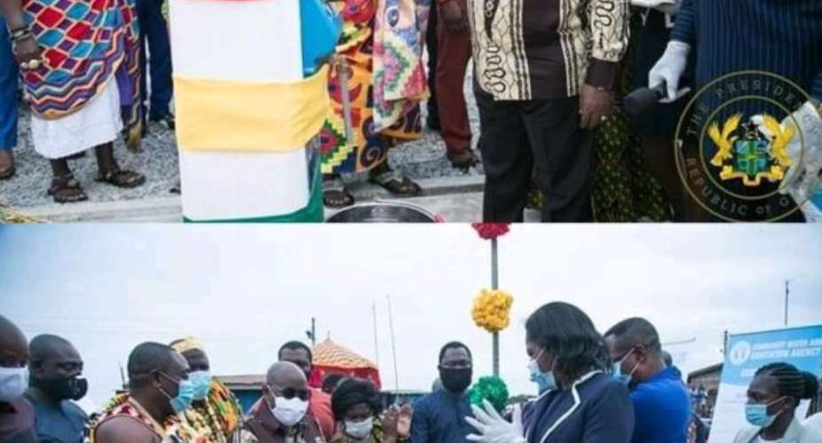 Akufo-Addo Opens GH73.4 million Water Systems In Central Region