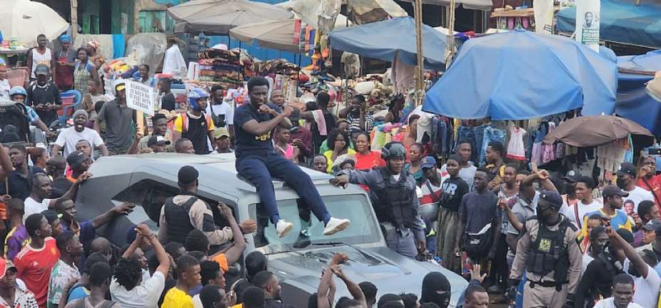 Accra Road Show: Nana Kwame Bediako storms Ashaiman and Tema