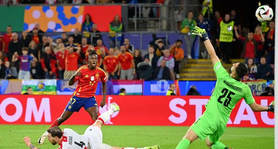 Euro 2024: Nico Williams scores stunner as Spain beat Georgia to set up Germany quarter- final