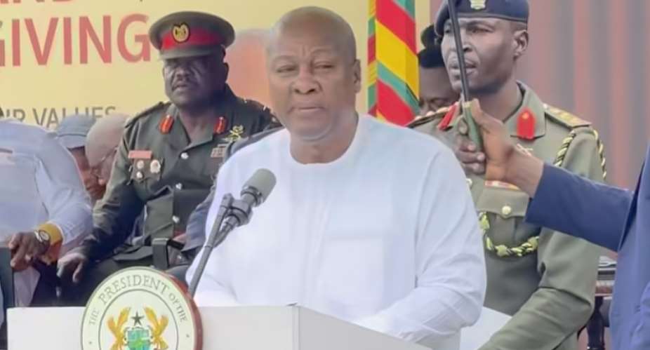 Responsible citizenship and hard work surest path to national development — Mahama