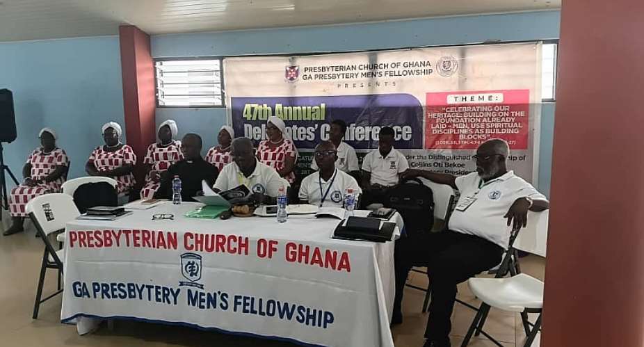 Presbyterian Church Chairperson urges men to address present day challenges