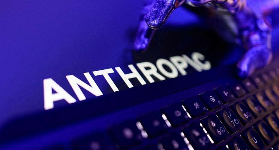 FILE PHOTO: Anthropic logo, a keyboard, and a robotic hand as seen on June 5, 2026. -  Dado Ruvic, Reuters