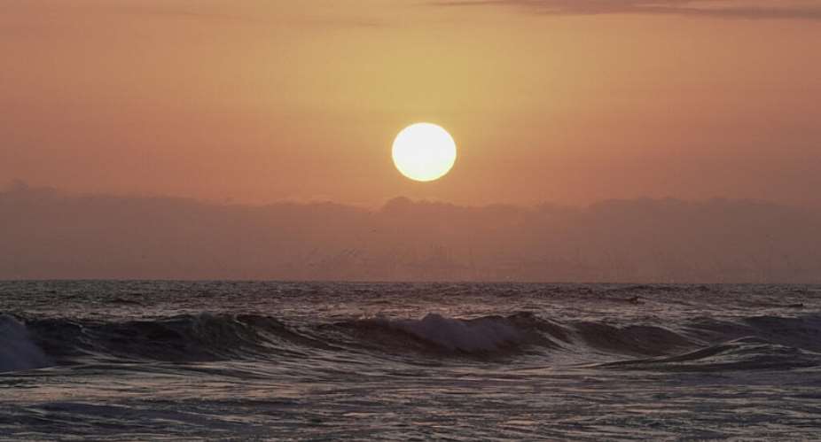 The sun sets over the Pacific Ocean, as seen from Huntington Beach, California on June 29, 2026. -  Arafat Barbakh, Reuters