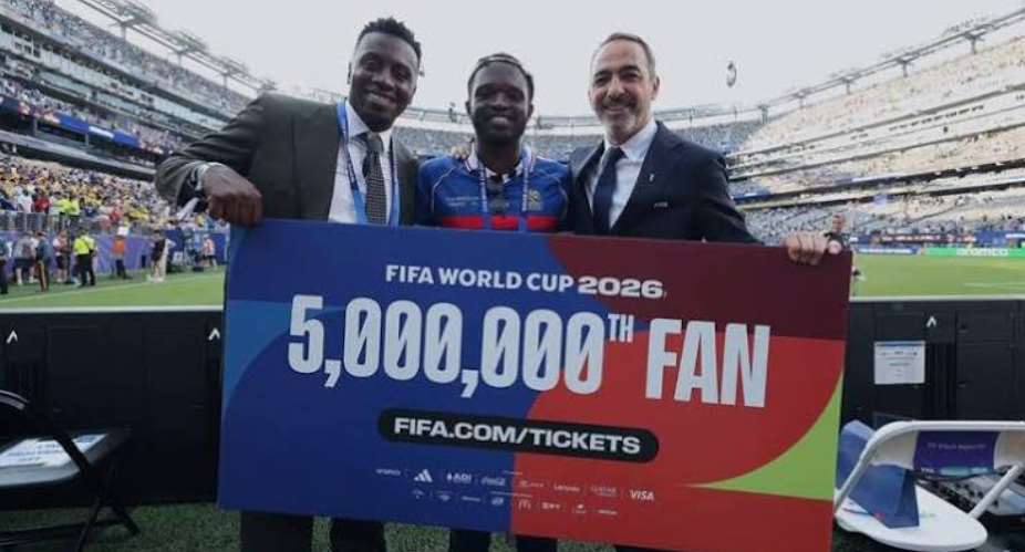 Five millionth fan attends FIFA World Cup 2026 to make competition history